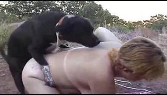 Cool anal sex with a dog